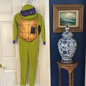 Kids Spirit Halloween Donnie Mutant Ninja Turtle Costume - Green & Purple Size M